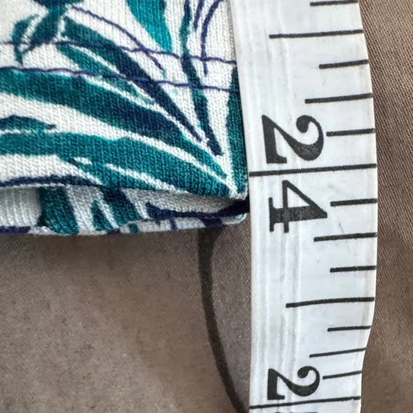 J.Jill Wearever Tropical Print Wide-leg Knit Crop Pants - Medium NWT - Picture 9 of 9